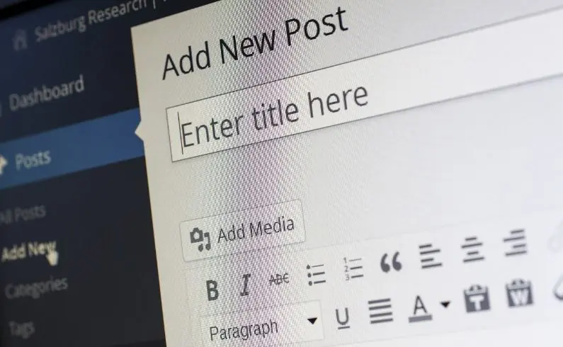 Wordpress blog